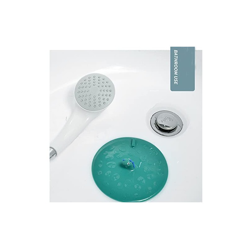Silicone Bathtub & Shower Drain Plug - Kitchen & Laundry
