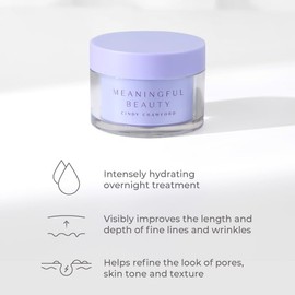 Meaningful Beauty AGE RECOVERY NIGHT CRÈME WITH MELON EXTRACT & RETINOL, 0.33 Oz