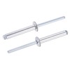 TA-VIGOR 120Pcs 5mm x 30mm Aluminium Blind Rivets, Open End