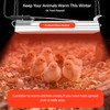 Chicken Coop Heater Chicken Heat Lamp, 200-400 Watt Two-Stage Temperature