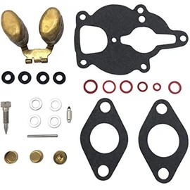 Carburetor Rebuild Repair Kit W/Float Fits Wisconsin Zenith Engine VHD TJD VH4D AHH 14019 14020 12775 Replaces LQ39