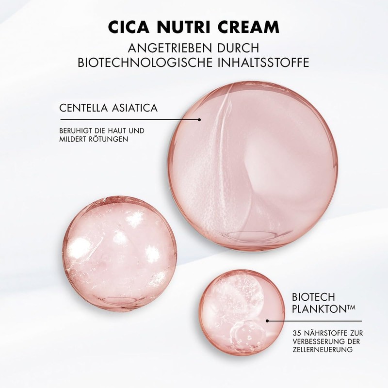Biotherm Aquasource Cica Nutri Cream, Face Cream with Life Plankton