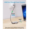 USB C Hub HDMI 4K, KUKIY 8-in-1 USB-C Hub with