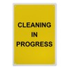 Cleaning In Progress Sign, 8.5 x 11 in" OSHA Compliant
