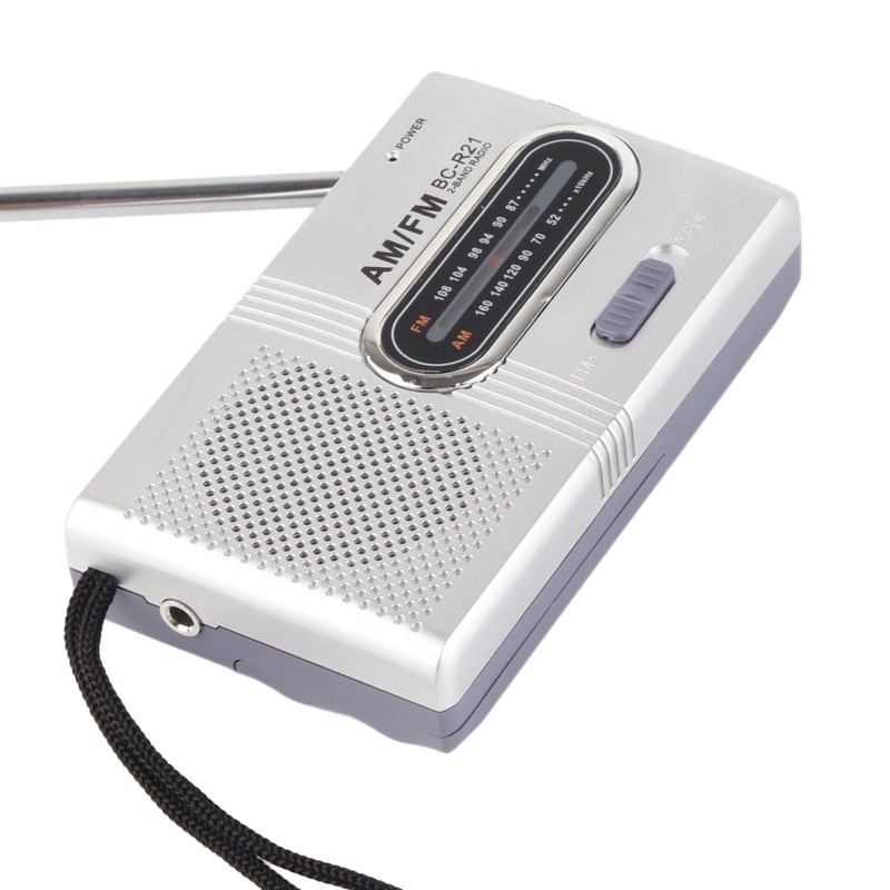 AM FM Radio Long 5W Speaker Lasting Portable Pocket Transistor
