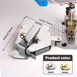 2024 Upgraded Multi-Purpose Magnetic Guide for Sewing Machine, Upgraded Multi-Purpose Magnetic Guide for Sewing Machine with Roller, Multi-Purpose Magnetic Guide for Sewing Machine Roller (Mix-2Pack)