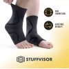 Stuffvisor Ankle & Foot Compression Sleeve, Socks for Maximum Support,