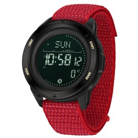 findtime Tactical Watches for Men Digital Sports Compass Pedometer Calorie Counter Watch Waterproof Watch Military Stopwatch Pacer Running Watch Nylon Strap