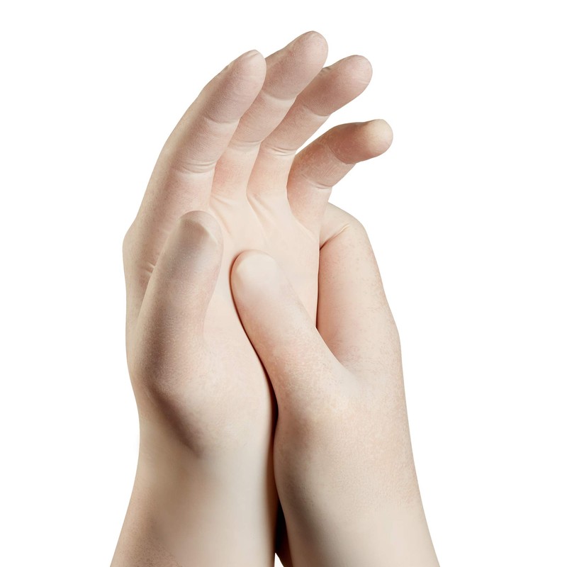 Touchguard Natural Latex Disposable Gloves - Powder Free - Multi-Purpose