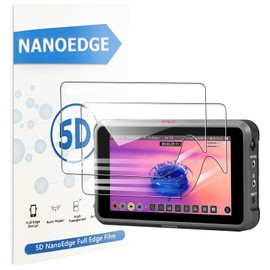 MEMELOKA Screen Protector for Atomos Ninja V/Ninja V+, [Pack of 2] Soft PET Screen Protector for Atomos Ninja V/Ninja V+ with 3D Full Coverage, Ultra Thin Anti-Fingerprint Screen Protector