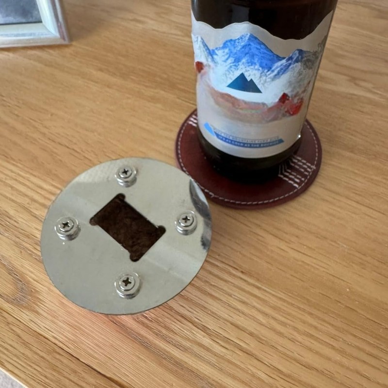 Cricket-Gifts - Half Cricket Ball Bottle Opener | Multipurpose Fridge