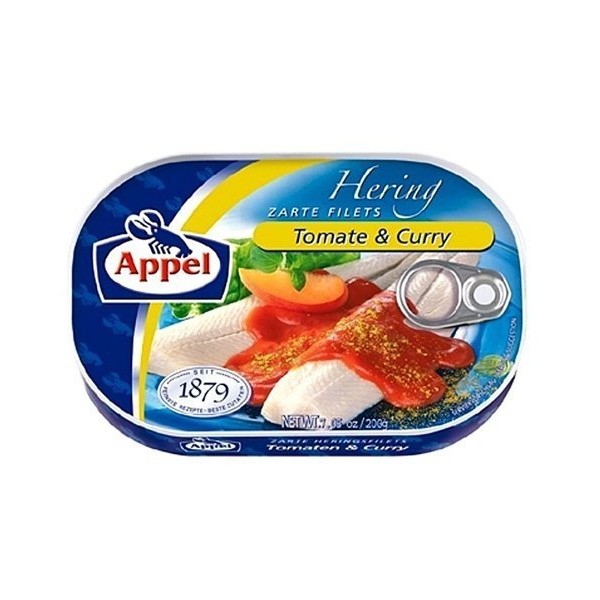 Appel Herring Fillets in Tomato & Curry Sauce-200g