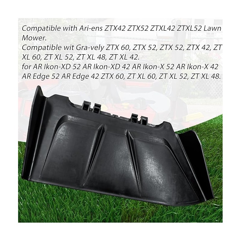 sanbaiyi 04795000 Side Discharge Chute Compatible with Gra-vely Ariens Models