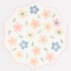 Meri Meri Happy Flowers Dinner Plates (Pack of 8)
