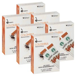 Starbucks VIA Instant Coffee, Colombia, 13 CT Pack - 6