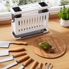 Kitchen Knives Chopstick Rack with Draining Tray Wall Mounted Multifunctional