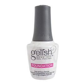 Gelish Harmony 0.5 Fluid Ounce Soak-Off Foundation Gel Nail Polish Base (2 Pack)
