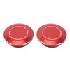 2pcs Motorcycle Frame Hole Cap CNC Aluminum Dustproof Frame Hole
