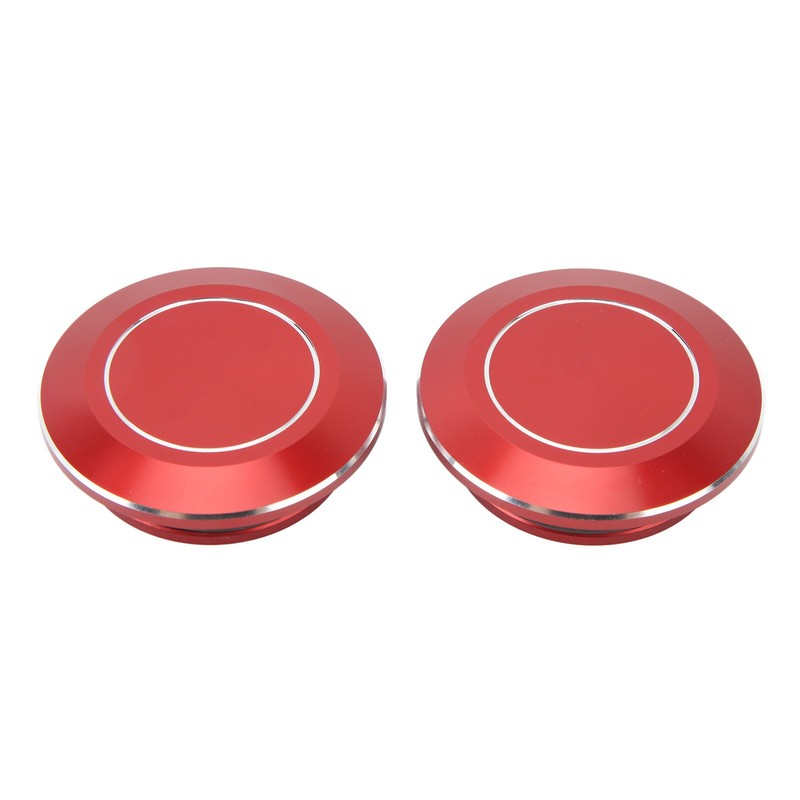 2pcs Motorcycle Frame Hole Cap CNC Aluminum Dustproof Frame Hole