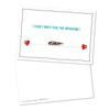 bernsteinfee-CARDS XXL Card Long Distance Relationship Train Can't Wait for