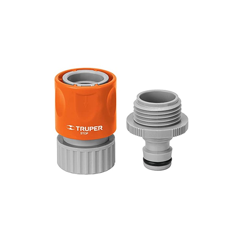 Truper CLICK-ACC, Conector rápido, manguera-accesorio, 3/4"