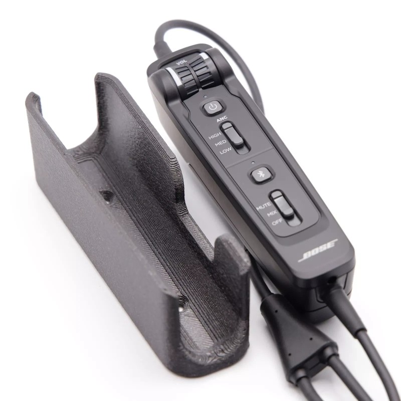 3DEXCEL Mounting Bracket for Bose A30 Aviation Headset Controller Mount