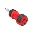 CRAFTSMAN Ratcheting Screwdriver, Stubby Push-n-Pick Set with Multi-Bits, 8 Piece
