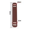 SM SunniMix Leather Shoulder Strap Pad Fixing Thick PU Leather