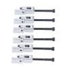 6PCS Metal Guitar Tremolo Saddles Double Locking System String Saddle