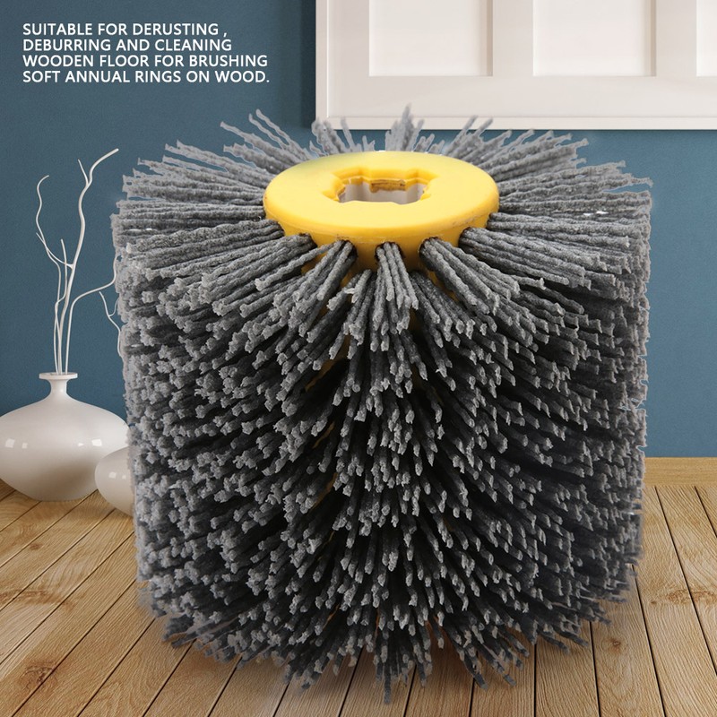 Wire Drawing Wheel Brush Burnishing Polishing Wheel Grit #240