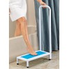 Bath Step with Handle Non Slip Surface Sturdy Aid Bathroom