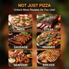 12” Portable Wood Fired Pizza Oven - Stainless Steel Pellet