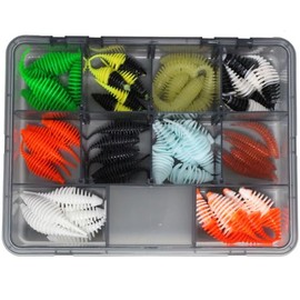 FTM Omura Baits Mix Box 1 23 x 18 x 5 cm - Trout Bait, Rubber Bait for Trout Fishing, Fishing Set