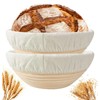 4 Pieces Bread Basket Liner Cloth, 2 Packs 10 iInch