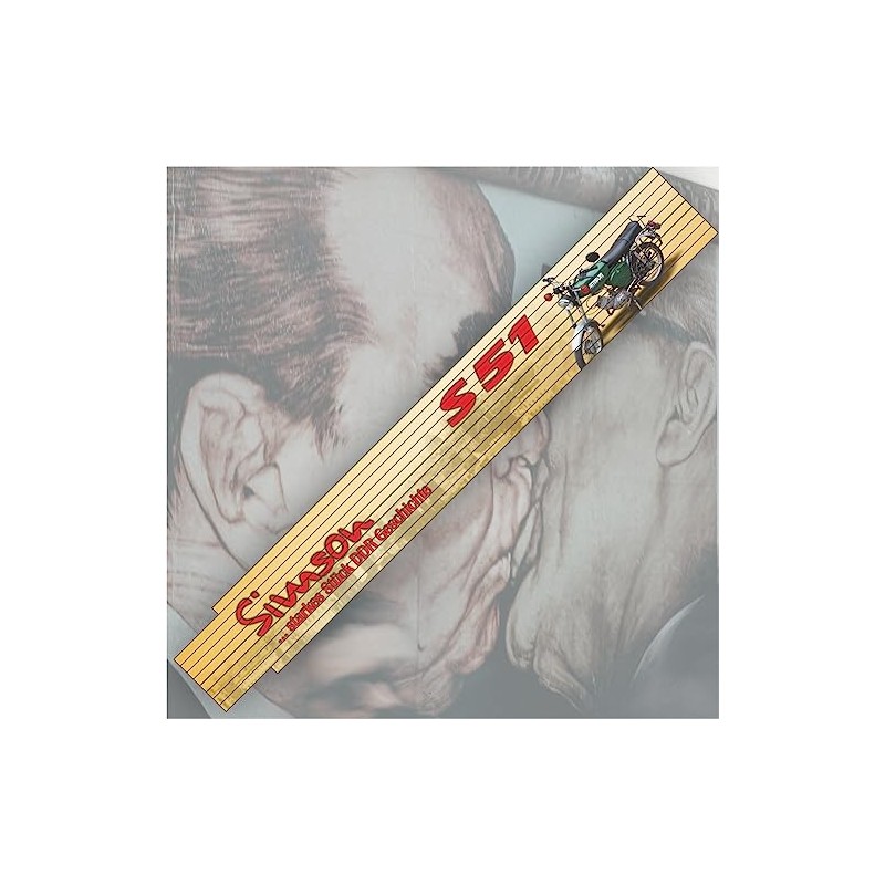 ONostalgia 2 Metre Ruler – Simson S51 – The GDR