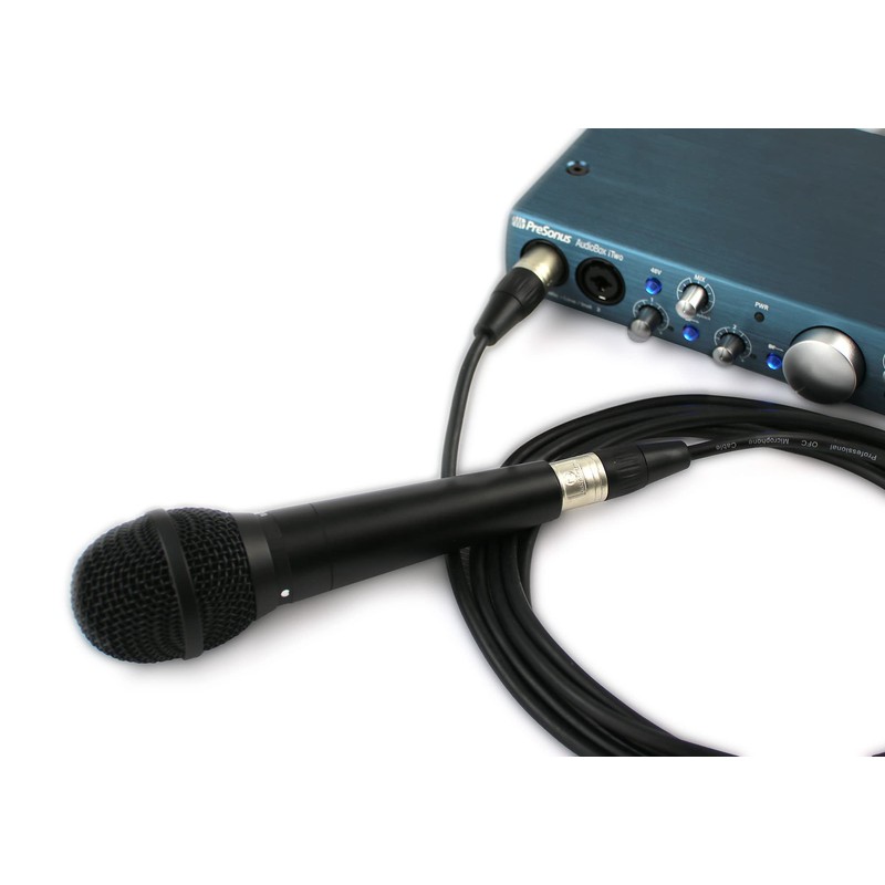 Gearlux XLR Microphone Cable, Fully Balanced, Male to Female, 3.2