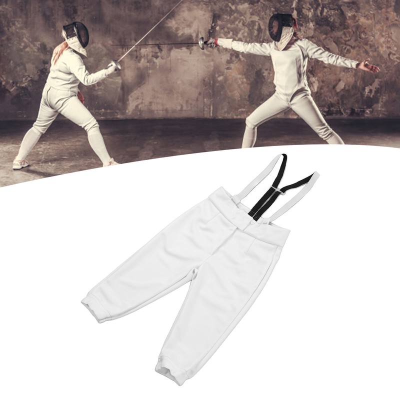 Fencing Pants Stab Proof Fabric 350N Elastic Fine Stitching CFA