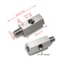 Suuonee Turbo Pressure Adapter Turbo Adapter Oil Pressure Sensor Tee