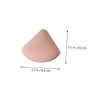 Vaguelly 6pcs Dual Use Fan Shaped Powder Puff Makeup Tools