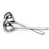 IMEEA 8-inch Mini Ladle Deep Soup Spoon SUS304 Stainless Steel