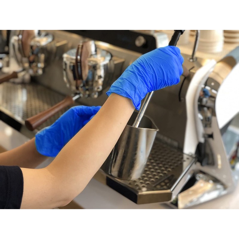 MG Universal Nitrile Gloves, Medium, Pack of 100, 50 Pairs