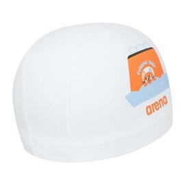 Arena Urethane Coated Kids' Swim Cap A5AC1AQ51 Pudding / 아레나 우레탄 코팅 아동 수모 A5AC1AQ51 푸딩