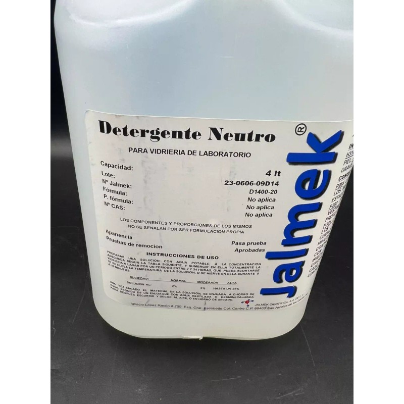 JALMEK Jabon Para Laboratorio Neutro Jalmek