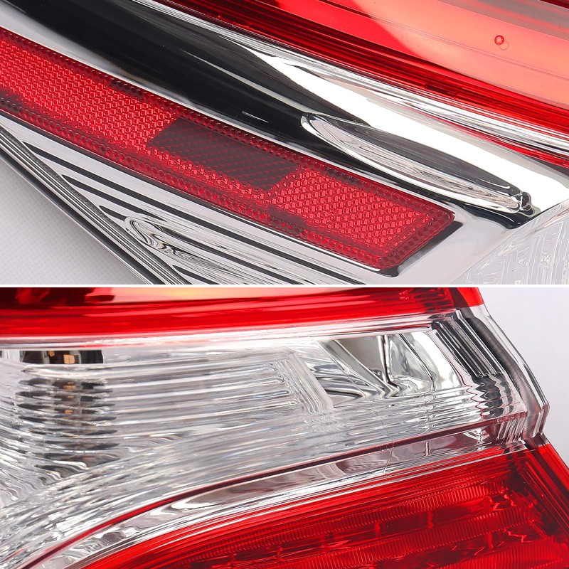 Huray Tail Light Assembly for Toyota Camry 2018-2020 LE L