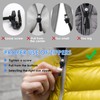 SMCEHEYA 8 PCS Zip Repair Kit 3 Sizes Replacement Zipper