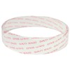 PACTOGO Clear w/Red Safety Print Heat Shrink Bands - Fits