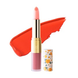 PETALO 2-in-1 Chiffon Tint & Balm Mat Tint High Color Won't Fall Off Korean Makeup Moisturizing (04 Queen Orange)
