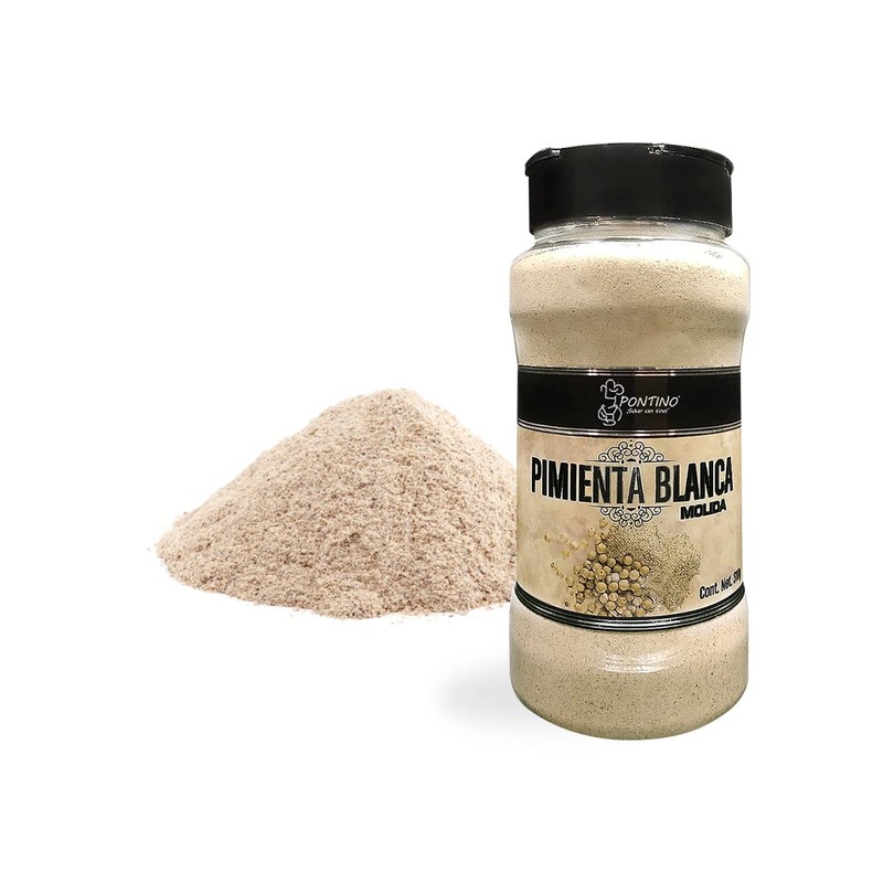 Pontino Pimienta blanca molida, 310 g