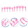 Vaguelly 30Pcs Heat Insulation Clips for Salon Hair Perming Lightweight