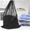 Hohopeti Foldable Travel Laundry Bag Drawstring Organizer for Dirty Clothes